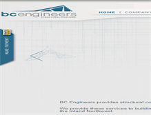 Tablet Screenshot of bcengineersinc.com